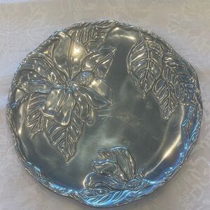 Arthur Court Vintage Magnolia Design Plate